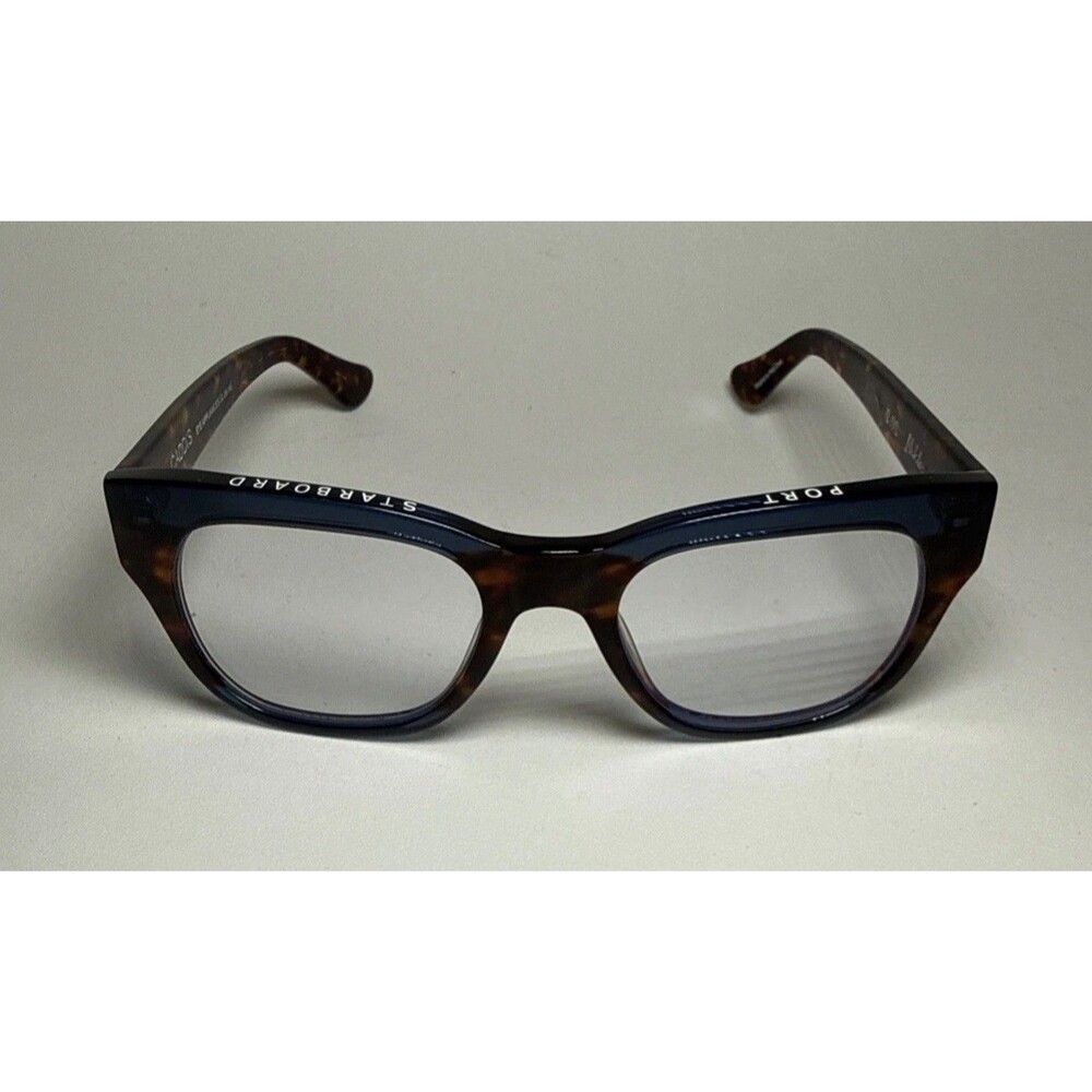 Caddis The Miklos Reading Glasses 0.00 Tortoise Shell Blue Size 52-20-145